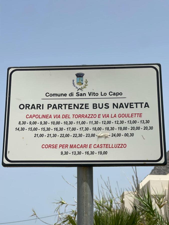 La Terrazza Del Capo Apartman San Vito Lo Capo Kültér fotó
